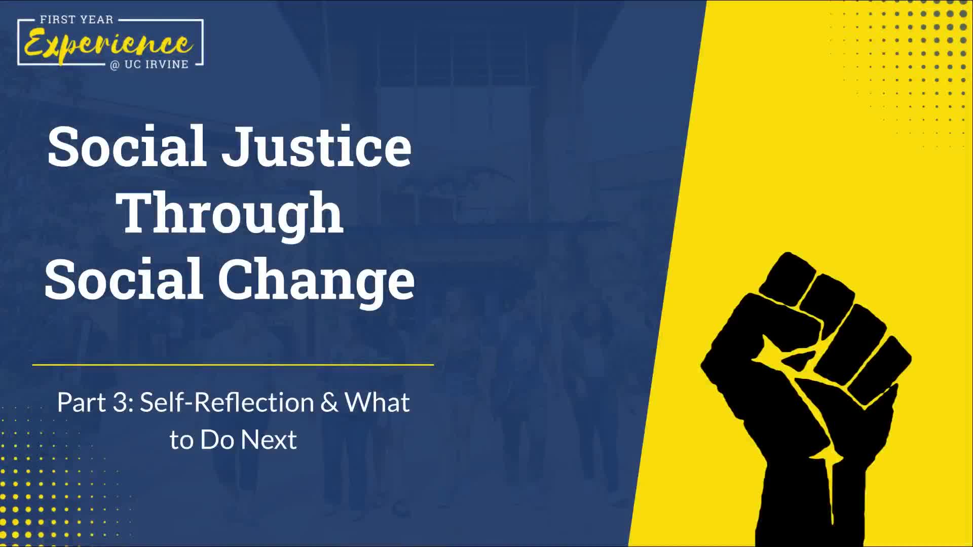 FYE SJtSC - Part 3 Self-Reflection & What To Do Next | Lumina Media Player